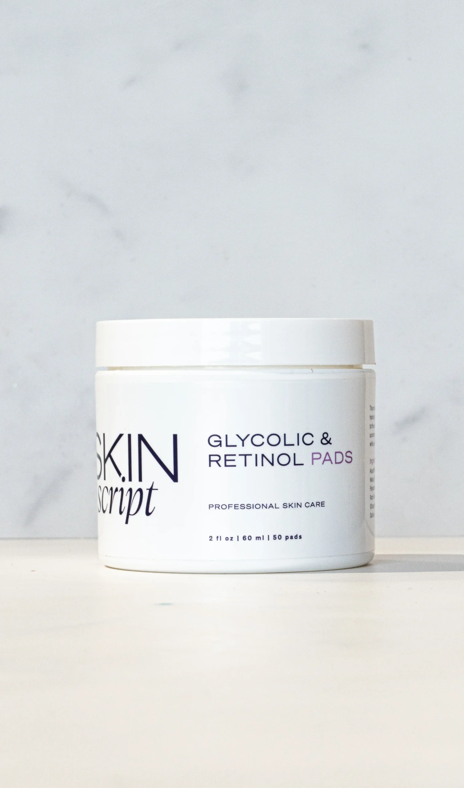 SKIN SCRIPT Glycolic & Retinol Pads 50pcs
