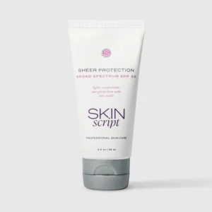 SKIN SCRIPT Sheer Protection Sunscreen SPF 30 2oz